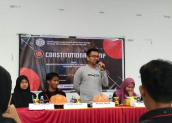Tonjolkan Ciri Khas Mahasiswa Hukum Berkonstitusi, HMPS HTN Fakshi IAIN Parepare Adakan Constitutional Camp
