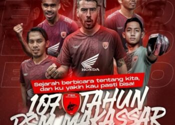 Usia 107 Tahun PSM Makassar, Wali Kota Parepare Harap Tetap Kukuh dan Jadi Kebanggaan Sulsel