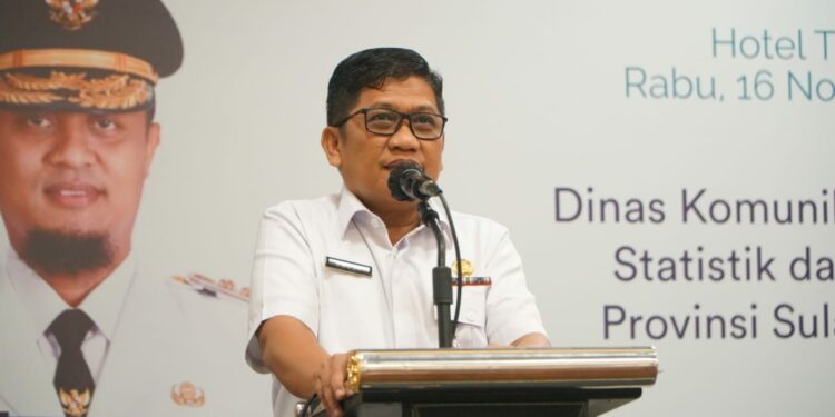 Kepala Diskominfo-SP Prov. Sulsel, Amson Padolo