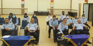 Evaluasi Manajemen Kinerja, Para Kanwil Kemenkumham Sulsel Ikuti Workshop SAKIP