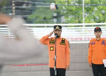 Sinergi dalam Memberi Perlindungan Masyarakat, Andi Sudirman Beri Motivasi ke 1.050 Personel Tanggap Bencana Sulsel