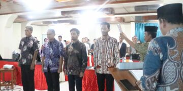 Kasek Panwaslu Kecamatan se-Kota Parepare Dilantik, Ini Nama-Namanya