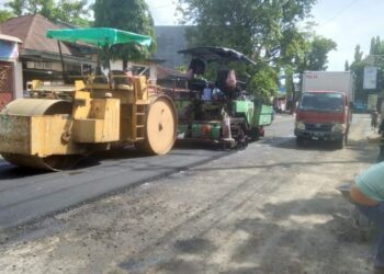 Atasi Dampak Debu, Ruas Jalan Agussalim Parepare Diaspal