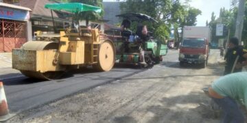 Atasi Dampak Debu, Ruas Jalan Agussalim Parepare Diaspal