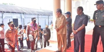 Bupati dan Forkopimda Sidrap Sambut Kunjungan Kerja Kapolda