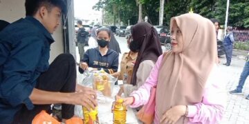 TPID Sidrap Gelar Operasi Pasar, Minyak Goreng Paling Diminati
