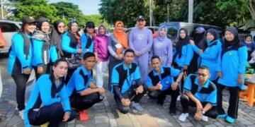 HKN, DinkesDalduk dan KB Sidrap Gelar Senam Bugar