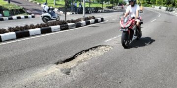 Pemkot Parepare Alokasikan Rp 1,9 M Benahi Jalan Berlubang di Jendral Sudirman