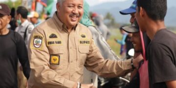 Bupati Pinrang Mappalili di Siparappe
