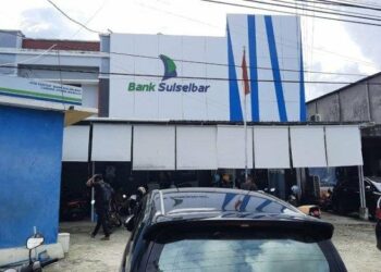 Bank Sulselbar Cabang Mamuju (dok.Tribunsulbar.com)