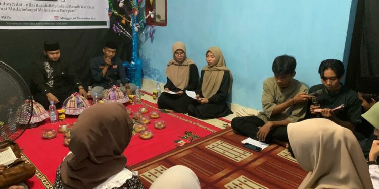 Study Club Mahasiswa Parepare (SC-Mipa) menggelar Milad ke-6  dan Maulid Nabi Muhammad SAW 12 Rabiul Awal 1444 H, di Sekretariat SC-MIPA, BTN Pondok Indah, Soreang, Ahad (6/11/2022).