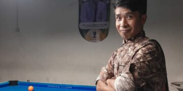 Kisah Sirajuddin, Mulai Teknisi hingga Jabat Manajer Billiar