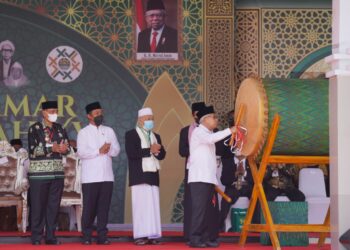 Gubernur Andi Sudirman Dampingi Wapres KH Ma’ruf Amin Kunjungan Kerja ke Wajo