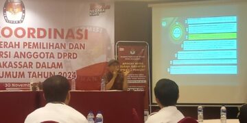 KPU Makassar Wacanakan Sangkarrang Pindah ke Dapil Satu
