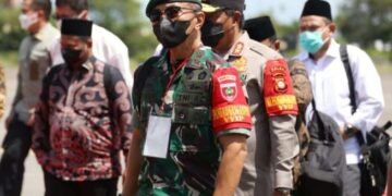 Penanggungjawab PAM VVIP, Pangdam Hasanuddin Pantau dan Dampingi Wapres RI Kunker di Sulsel