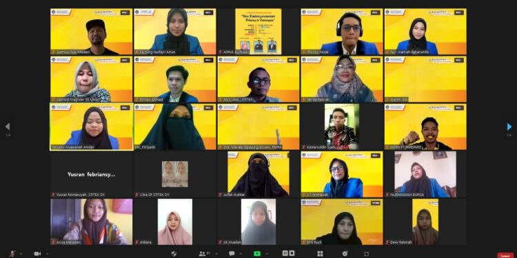 Prodi Teknologi Pendidikan Pascasarjana UNM Gelar Webinar, Bahas Peluang dan Tantangan Kewirausahaan