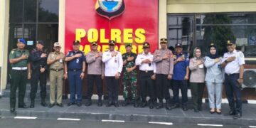 Apel Gelar Pasukan Jelang Nataru, Kapolres Parepare Ungkap Potensi Gangguan