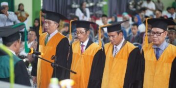 4 ‘Jenderal Kampus’ Baru IAIN Bone Dikukuhkan, Bupati Bone: Peristiwa Langka