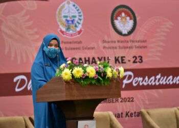 Hadiri Hari Jadi DWP ke-23 Tahun, Naoemi Octarina : Perlu Kolaborasi dengan Organisasi Wanita Lain