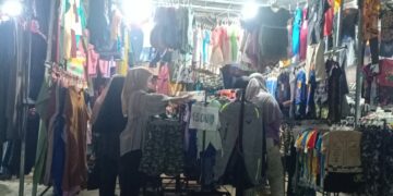 Mengunjungi Pasar GOR Sudiang, Pasar Malam yang Jual Aneka Dagangan hingga Sediakan Taman Bermain Anak