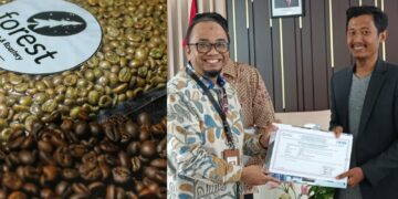 Terima Sertifikat Kemenperin, Cahyadin Terus Berinovasi Mengenalkan Kopi Pinrang