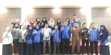 15 Pustakawan dari Berbagai Sekolah Magang di Dinas Perpustakaan dan Kearsipan Sulsel