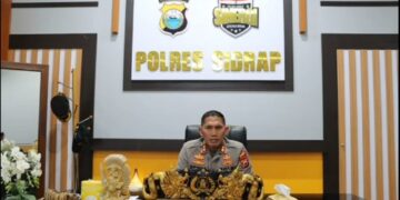 Cuaca Buruk, Kapolres Sidrap Imbau Warga Tingkatkan Kewaspadaan