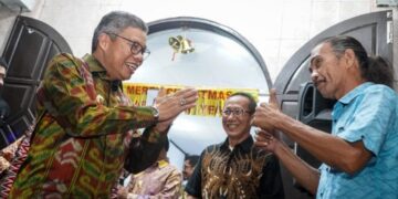 Hadiri Perayaan Natal PGPI, Taufan Pawe Kenang Masa Kecil di Gereja Bukit Zaitun