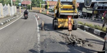 Target Selesai Pekan Depan, PUPR Parepare Rehabilitasi Jl Jend Sudirman