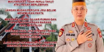 Isu Penculikan Anak, Kapolres Pinrang Imbau Warga Tidak Panik dan Terus Awasi Anak