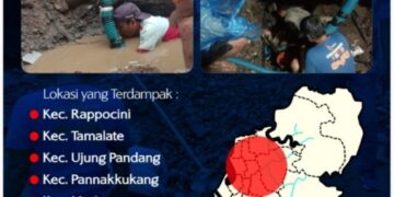 Suplai Air Terganggu di Tujuh Kecamatan, PDAM Makassar Meminta Maaf