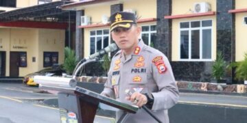 Pimpin Apel Jam Pimpinan, Kapolres Sidrap Tegaskan Akan Tindak Anggota Melanggar