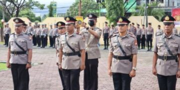Sertijab, 4 Kapolsek di Pinrang Bergeser