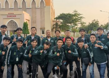 Sepakbola kategori mahasiswa PWNU Sulsel  diwakili dari kampus Universitas Islam Negeri (UIN) Alauddin Makassar