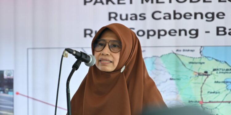 Kepala Dinas Pekerjaan Umum dan Tata Ruang (PUTR) Sulsel, Astina Abbas