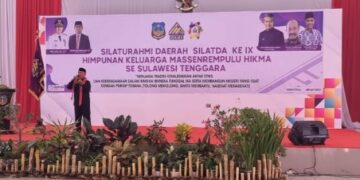 Hadiri Silatda HIKMA se-Sultra, Bupati Enrekang Sebut HIKMA Punya Infrastruktur Organisasi yang Kuat