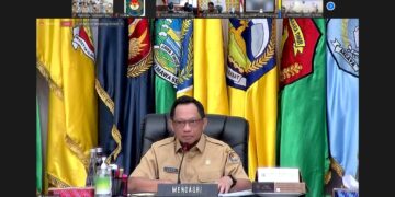 Mendagri Pimpin Rakor Pengendalian Inflasi, Tindaklanjuti Delapan Arahan Presiden