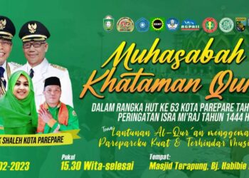 Hari Ini, MAS Gelar Muhasabah dan Khataman Alquran Semarakkan HUT Kota Parepare