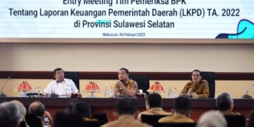 Buka Entry Meeting BPK, Gubernur Sulsel: Dukung Good Governance yang Bersih dan Melayani