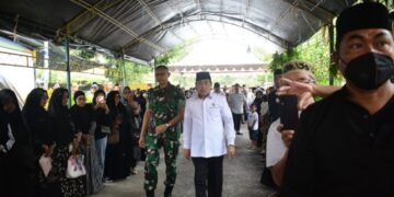 Forkopimda Hadiri Pelepasan Jenazah Kadis PSDA Sidrap