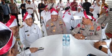 Bupati Sidrap Sarapan Bareng Tiga Pilar Kamtibmas di Karebosi