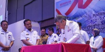 Wali Kota Parepare Tandatangani Kesepakatan Forum Konsultasi Publik Rancangan RPD Sulsel