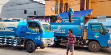 PDAM Makassar Penuhi Kebutuhan Air Bersih Warga Terdampak Bencana