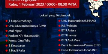 Hingga Pukul 08.00 Pagi Ini, PDAM Makassar Matikan Pompa Jurusan Tamalanrea