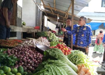Sidak di Pasar Lakessi, Taufan Pawe Temukan Lonjakan Bahan Pokok