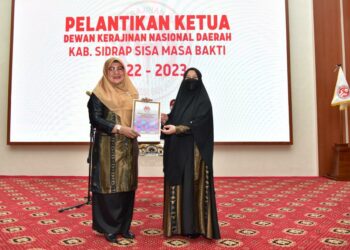 Naoemi Octarina Lantik Ketua Dekranasda Kabupaten Sidrap, Imbau Pemberdayaan Masyarakat Lebih Ditingkatkan