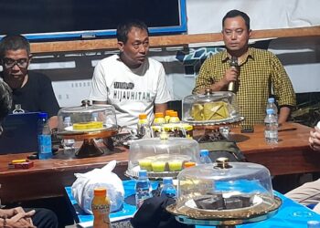 Rapat persiapan pelantikan pengurus  Majelis Daerah (MD) Korps Alumni Himpunan Mahasiswa Islam (KAHMI) Kota Parepare digelar di Pendopo Lafran Pane, samping Rumah Jabatan Wakil Ketua DPRD Parepare, Rabu (22/2/2023)