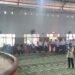 Suasana kegiatan Kobra Part 2 yang dipusatkan di Aula SMKN 2 Makassar. Kegiatan paskibra itu berakhir hari ini, Sabtu (25/2/2023)