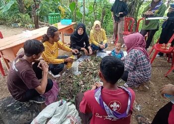 Sambut Hari Kompos Nasional, Bank Sampah Pinrang Gelar Pelatihan Pembuatan Kompos
