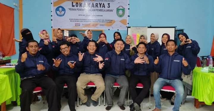 Balai Besar Guru Penggerak (BBGP) Sulawesi Selatan bekerjasama dengan Dinas Pendidikan dan Kebudayaan (Disdikbud) Kota Parepare menggelar Lokakarya 3 Pendidikan Guru Penggerak Angkatan 7 di Parepare, Sabtu (11/3/2023)